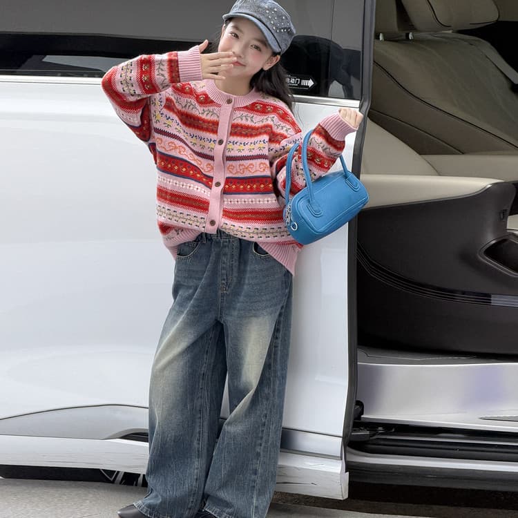 BOBBY ABLEY Многоцветный Kids Свитеры - изображение 5