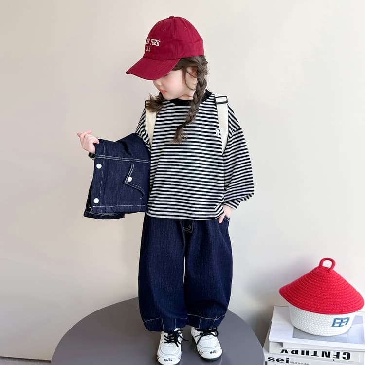 BOBBY ABLEY Деним Одежда Наборы Kids Повседневные спортивные костюмы Наборы - изображение 3