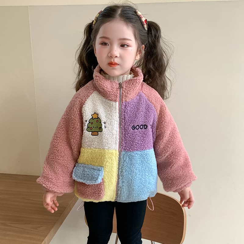 BOBBY ABLEY Розовый Kids Утеплённые куртки - изображение 3