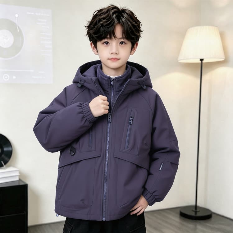 BOBBY ABLEY Kids Утеплённые куртки - изображение 3