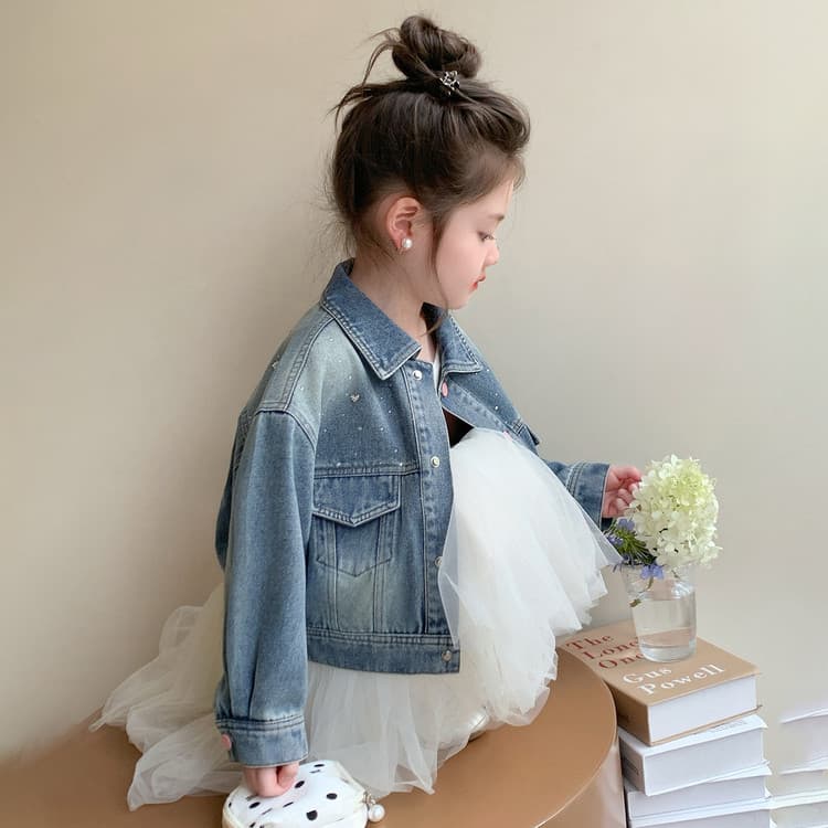 BOBBY ABLEY Синий Kids Куртки - изображение 3