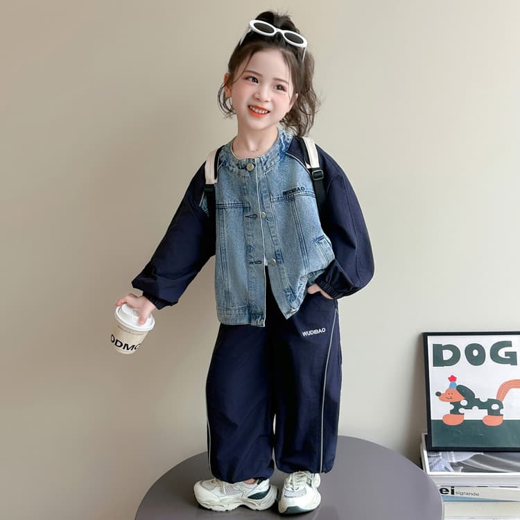 BOBBY ABLEY Деним Kids Повседневные спортивные костюмы Наборы - изображение 3