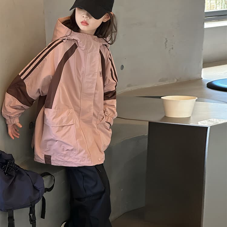 BOBBY ABLEY Розовый Kids Куртки - изображение 5