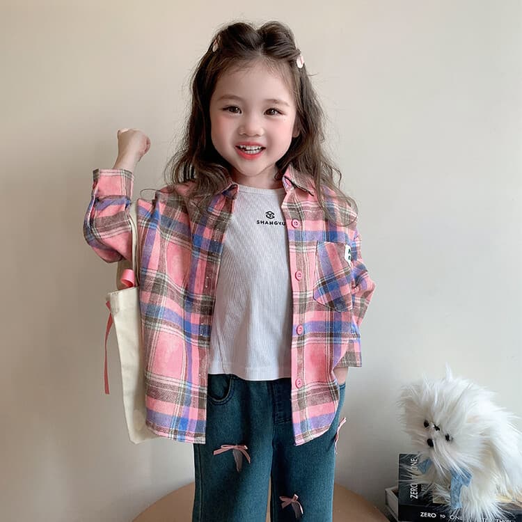 BOBBY ABLEY Розовый Kids Повседневный Рубашки - изображение 3