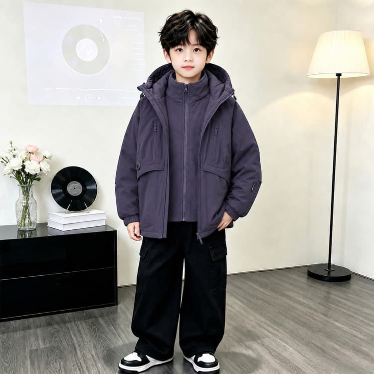 BOBBY ABLEY Kids Утеплённые куртки - изображение 6
