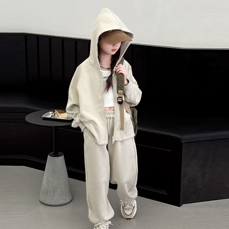 BOBBY ABLEY Серо-зеленый Одежда Наборы Kids Повседневные спортивные костюмы Наборы - изображение 3