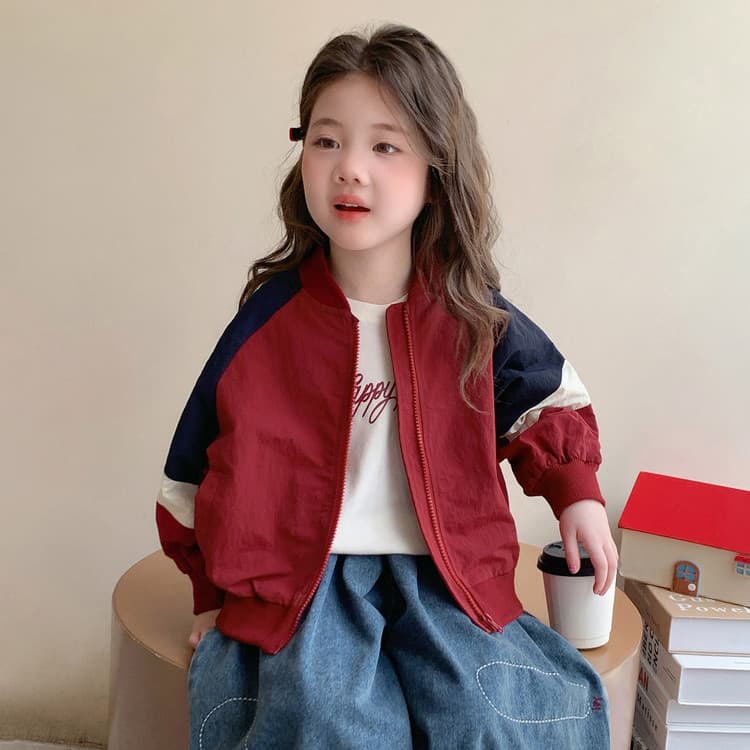 BOBBY ABLEY Бургундский Kids Куртки - изображение 3