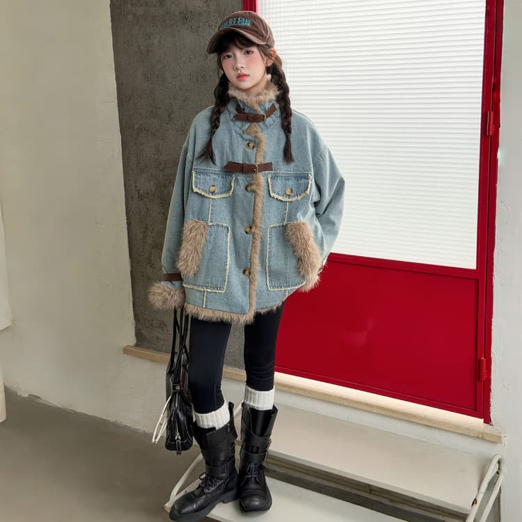 BOBBY ABLEY Детский Хлопковый пуховик - изображение 2