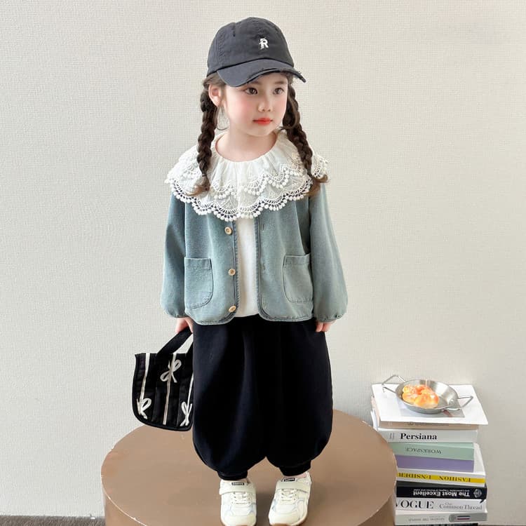 BOBBY ABLEY THREE Комплект волшебных цветов Kids Повседневный Спортивный костюм Наборы - изображение 4