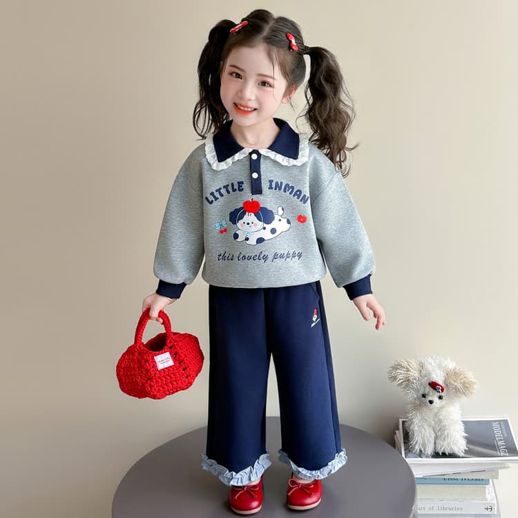 BOBBY ABLEY Серый Kids Повседневные спортивные костюмы Наборы - изображение 6