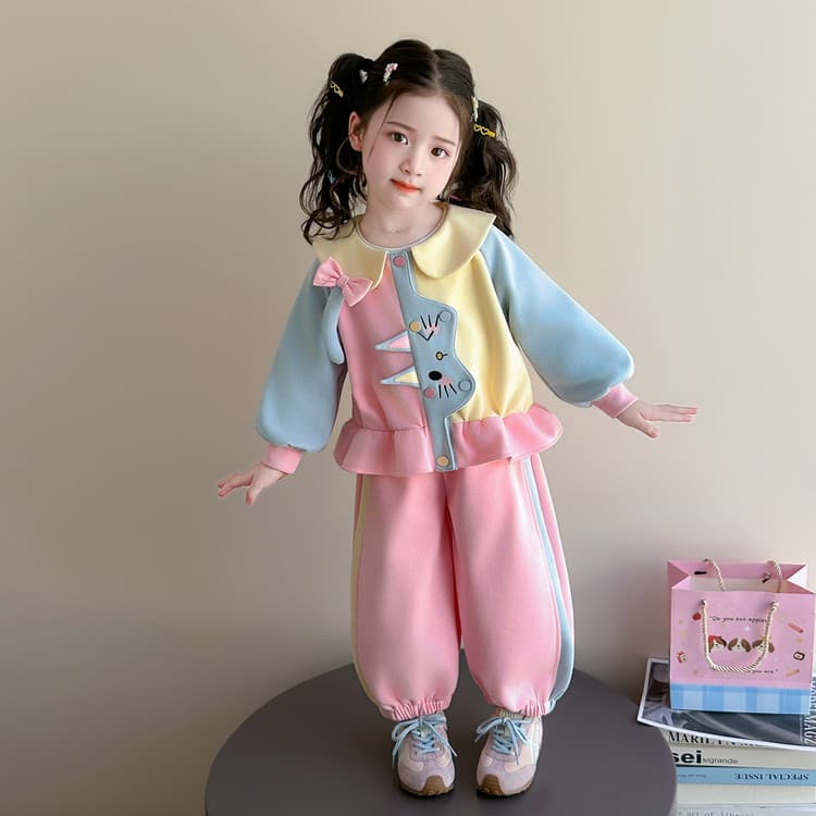 BOBBY ABLEY Розовый Kids Повседневные спортивные костюмы Наборы - изображение 4