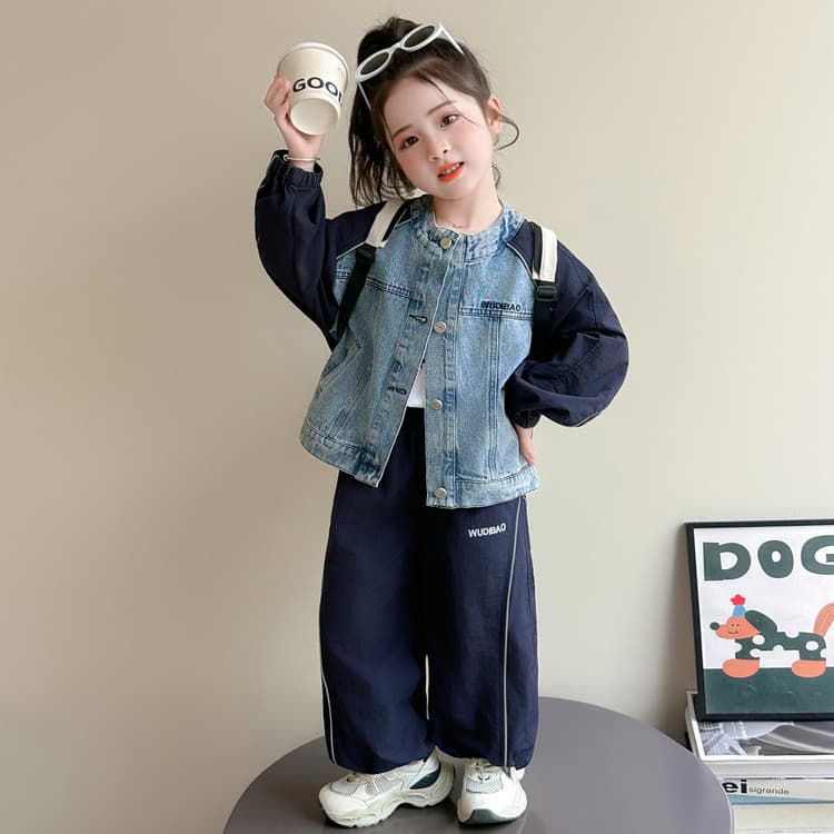 BOBBY ABLEY Деним Kids Повседневные спортивные костюмы Наборы - изображение 4