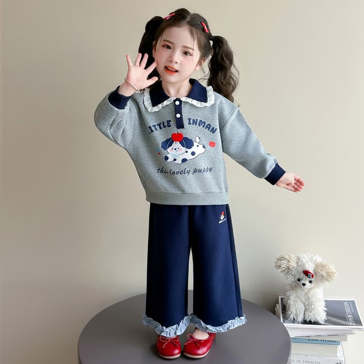 BOBBY ABLEY Серый Kids Повседневные спортивные костюмы Наборы - изображение 4