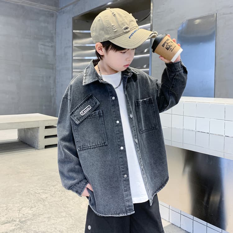 BOBBY ABLEY Черный Kids Куртки - изображение 7