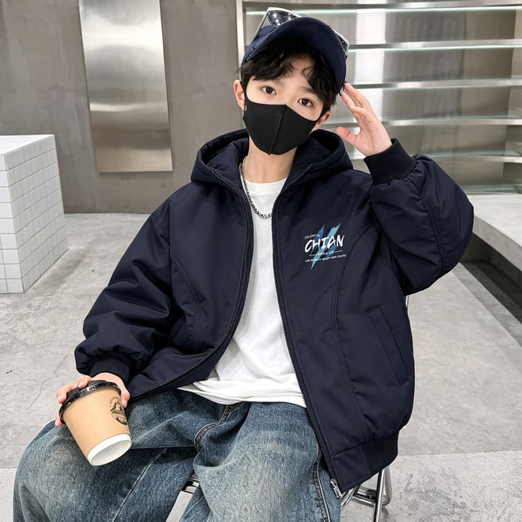 BOBBY ABLEY Cyan (С подушечками) Kids Утеплённые куртки - изображение 5