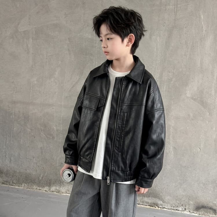 BOBBY ABLEY Черный Kids Куртки - изображение 5