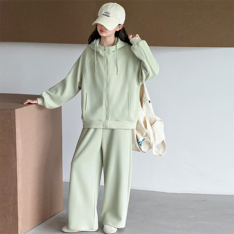 BOBBY ABLEY Светло-зеленый Kids Повседневные спортивные костюмы Наборы - изображение 3