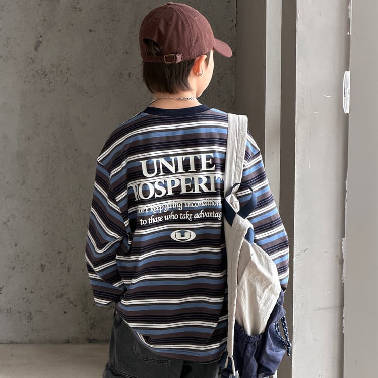 BOBBY ABLEY Серо-голубой Kids Толстовки - изображение 4