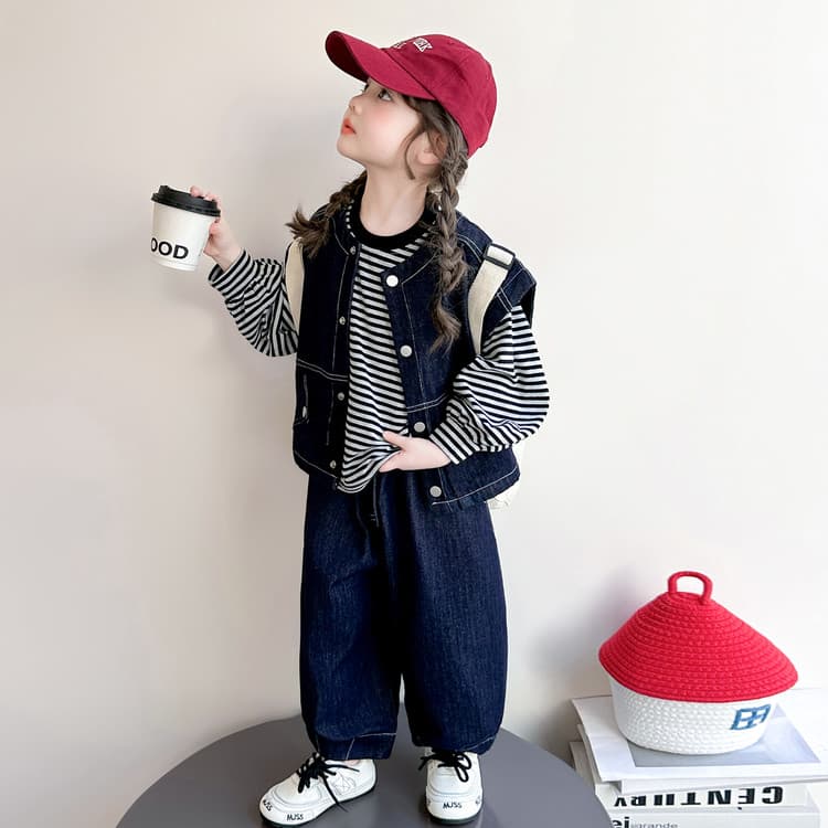 BOBBY ABLEY Деним Одежда Наборы Kids Повседневные спортивные костюмы Наборы - изображение 7