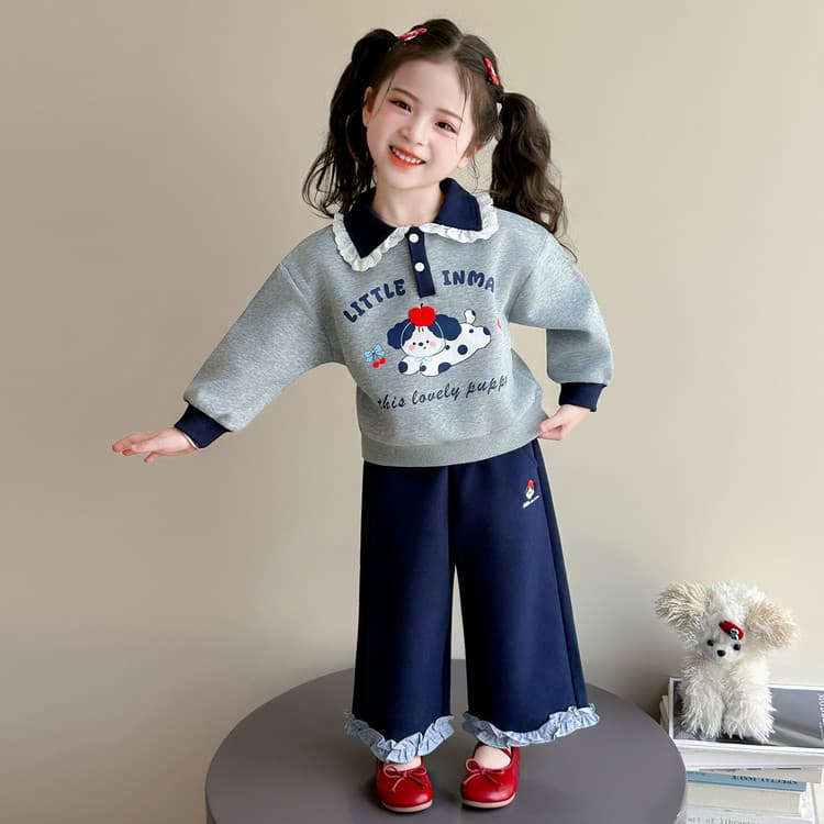 BOBBY ABLEY Серый Kids Повседневные спортивные костюмы Наборы - изображение 5