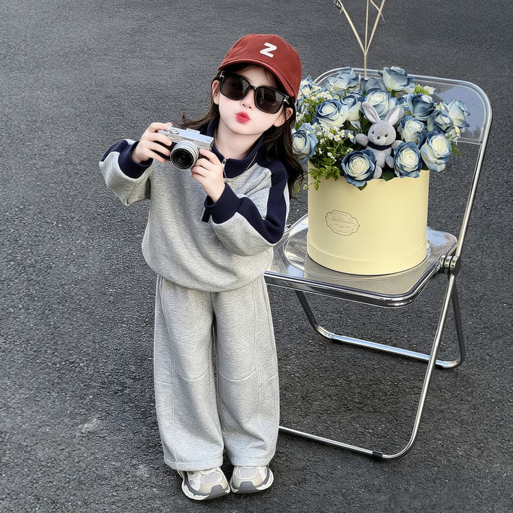 BOBBY ABLEY Серый Kids Повседневные спортивные костюмы Наборы - изображение 7