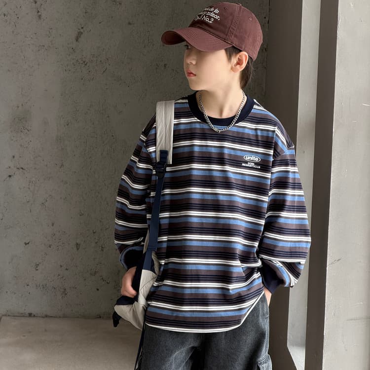 BOBBY ABLEY Серо-голубой Kids Толстовки - изображение 2