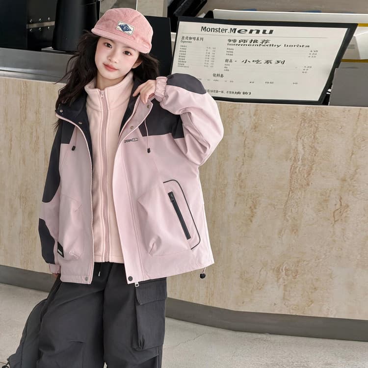 BOBBY ABLEY Изображение Цвет 3-в-1 (Пальто+Подкладка) Kids Туристическая одежда - изображение 5