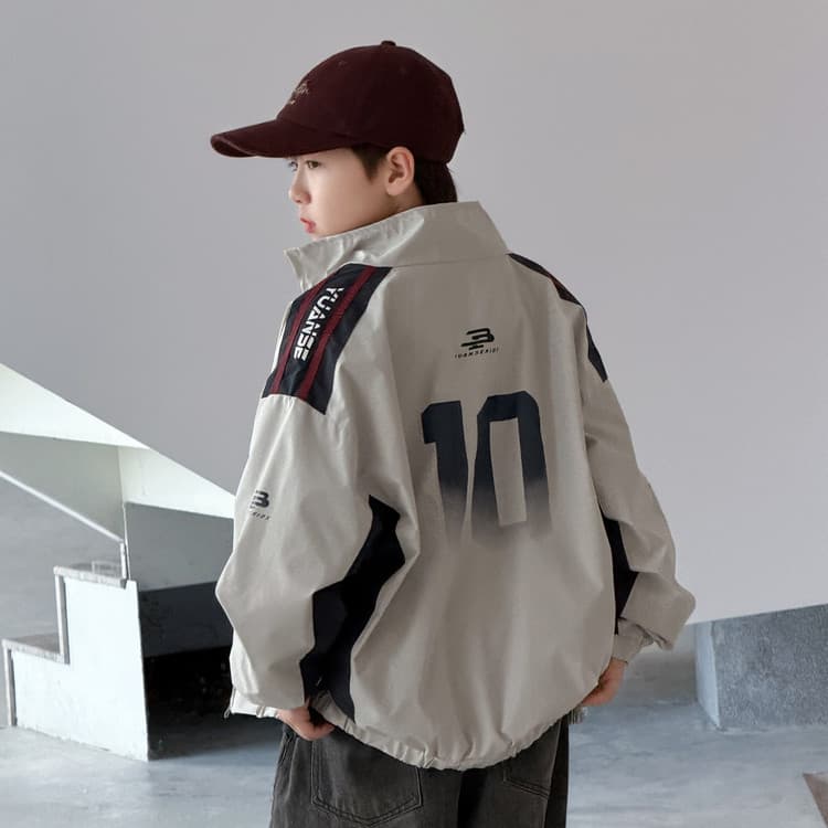 BOBBY ABLEY Абрикосовый серый Kids Куртки - изображение 5