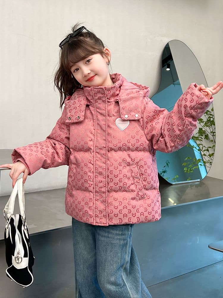 BOBBY ABLEY Розовый Kids Утеплённые куртки - изображение 6