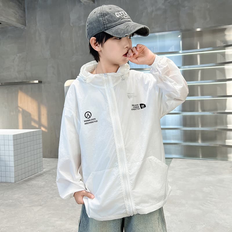 BOBBY ABLEY Белый Kids Куртки - изображение 5