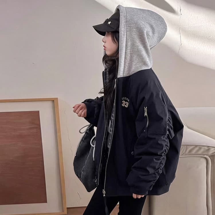 BOBBY ABLEY Темно-синий (с хлопковым волокном) Детские куртки - изображение 7