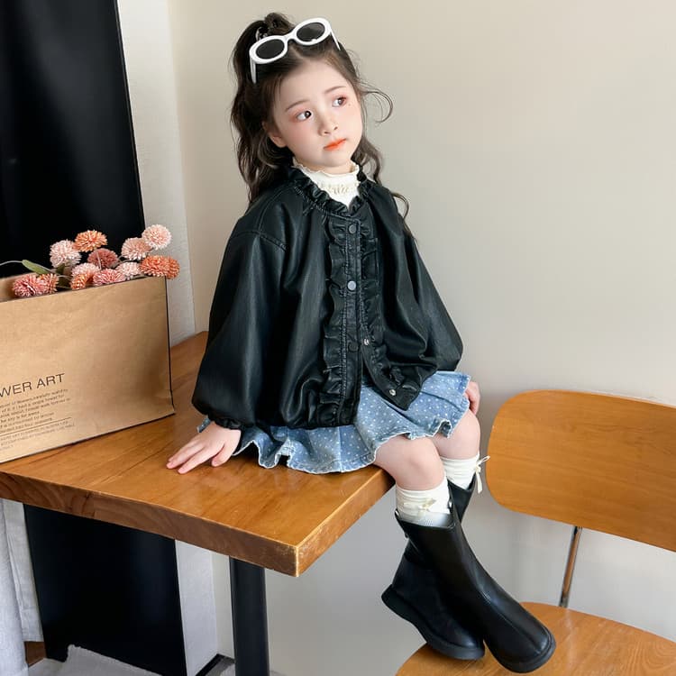BOBBY ABLEY Черный Kids Куртки - изображение 3