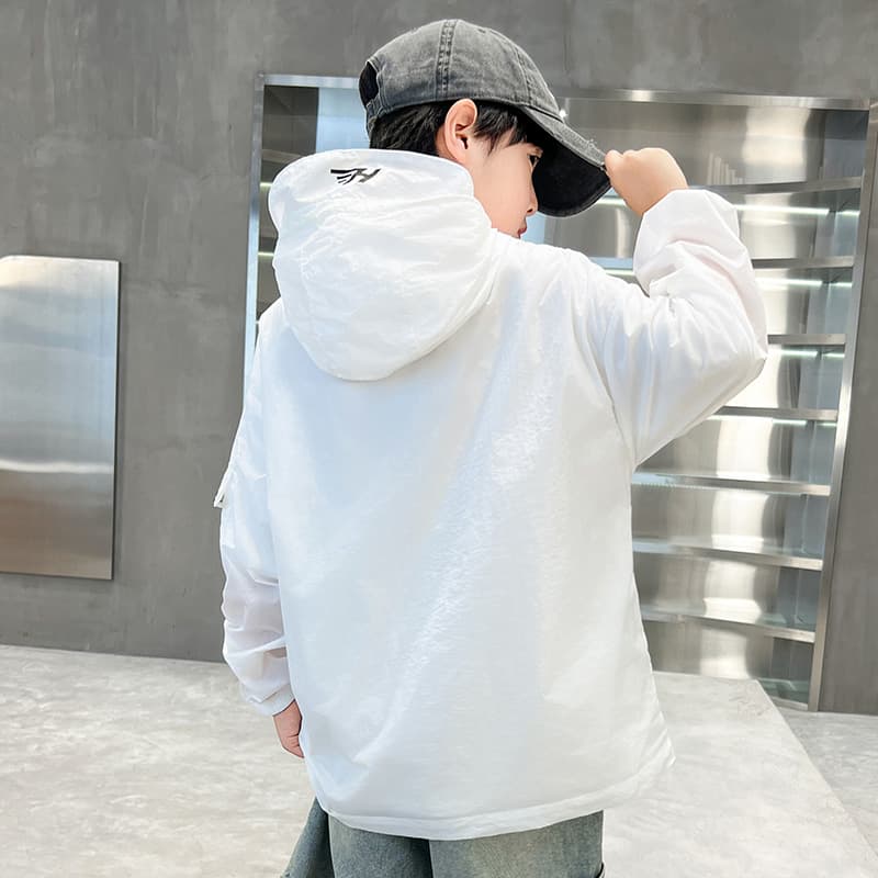 BOBBY ABLEY Белый Kids Куртки - изображение 3