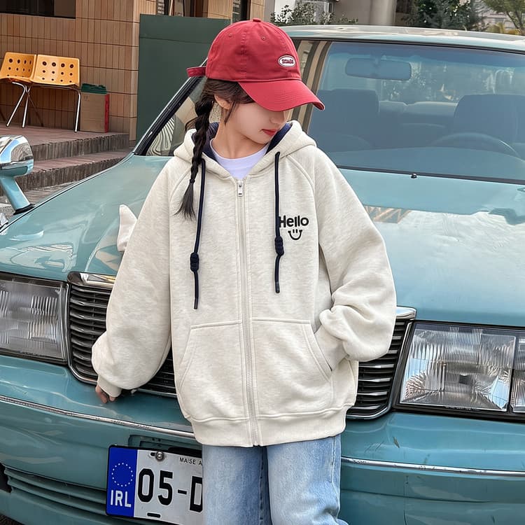 BOBBY ABLEY Серый Kids Толстовки - изображение 4