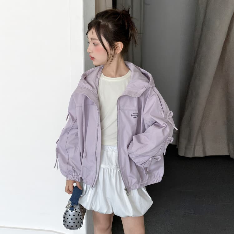 BOBBY ABLEY Фиолетовый Kids Куртки - изображение 2