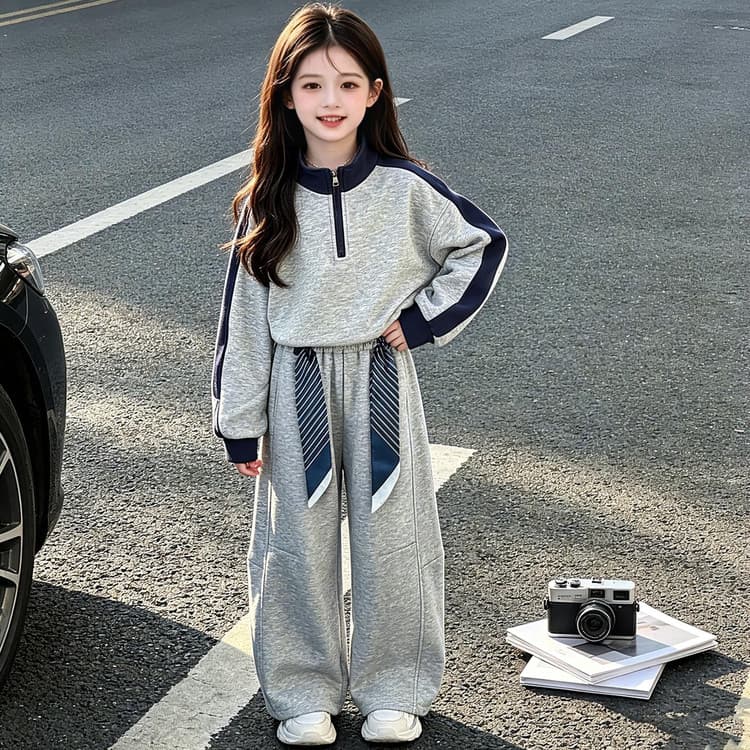 BOBBY ABLEY Серый Kids Повседневные спортивные костюмы Наборы - изображение 3