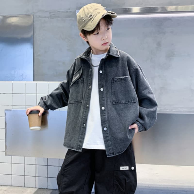 BOBBY ABLEY Черный Kids Куртки - изображение 6