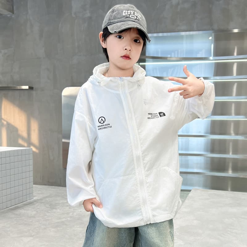 BOBBY ABLEY Белый Kids Куртки - изображение 6