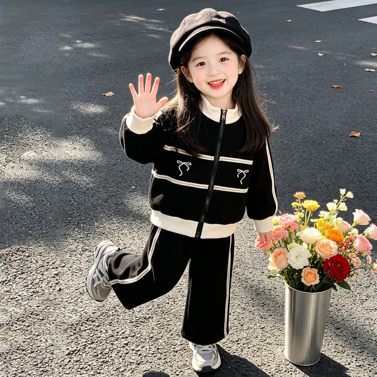 BOBBY ABLEY Черный Kids Повседневные спортивные костюмы Наборы - изображение 6