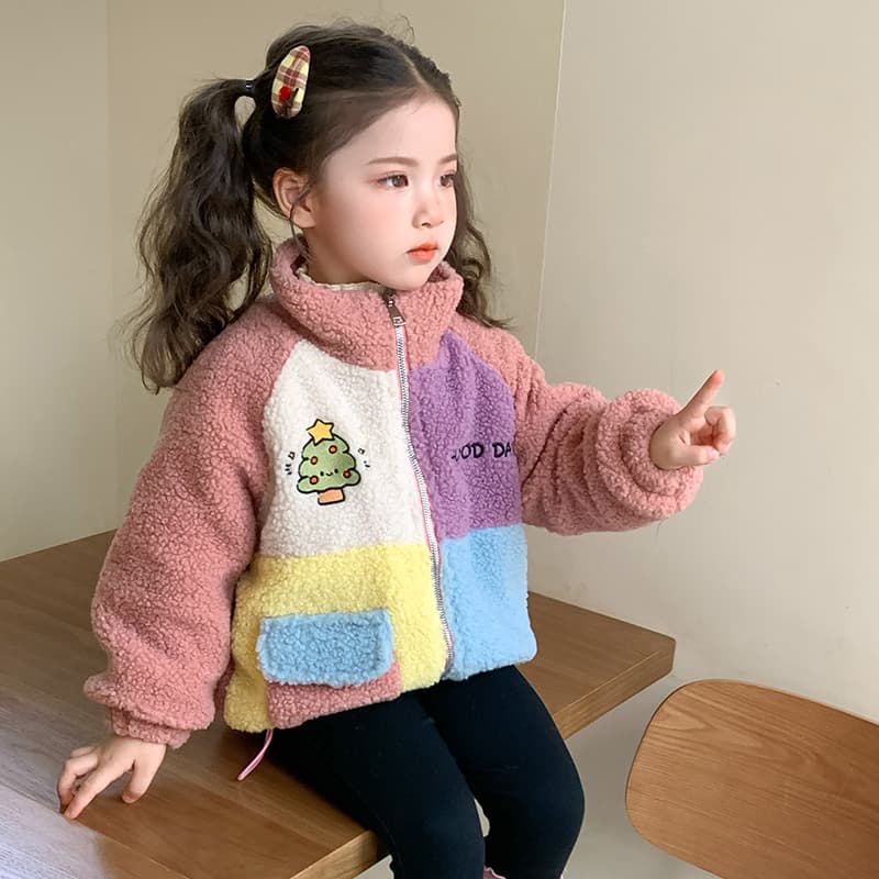 BOBBY ABLEY Розовый Kids Утеплённые куртки - изображение 7