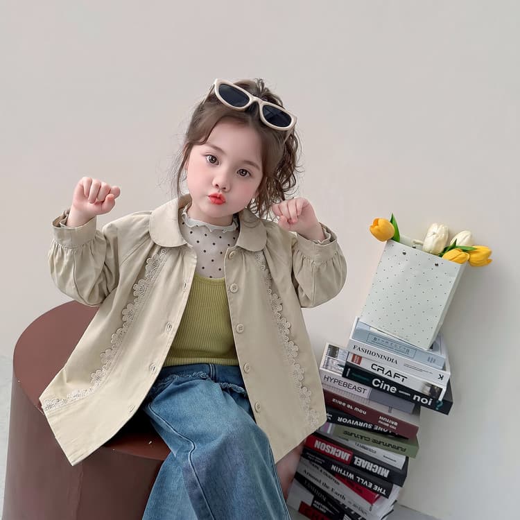 BOBBY ABLEY Хаки Kids Куртки - изображение 2