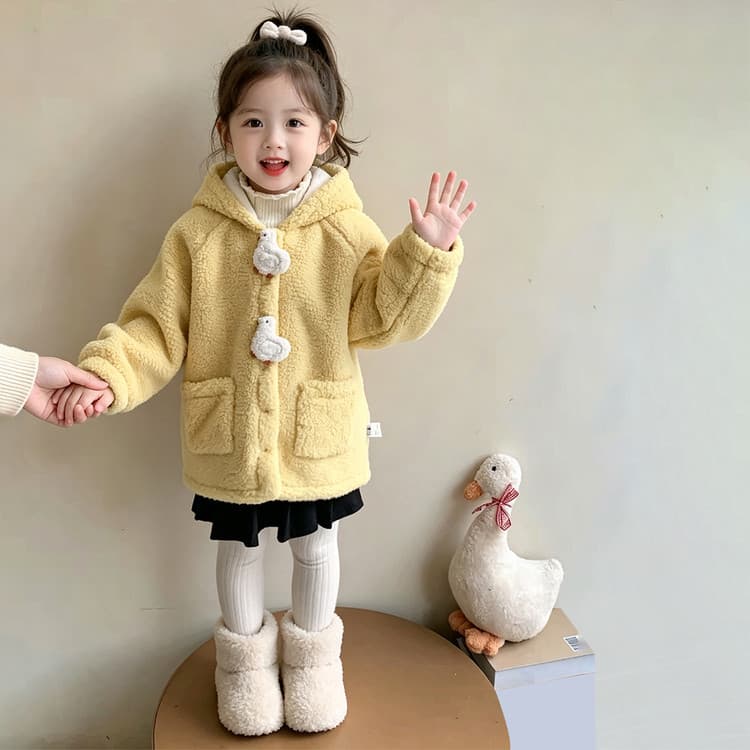 BOBBY ABLEY Желтый Kids Утеплённые куртки - изображение 5