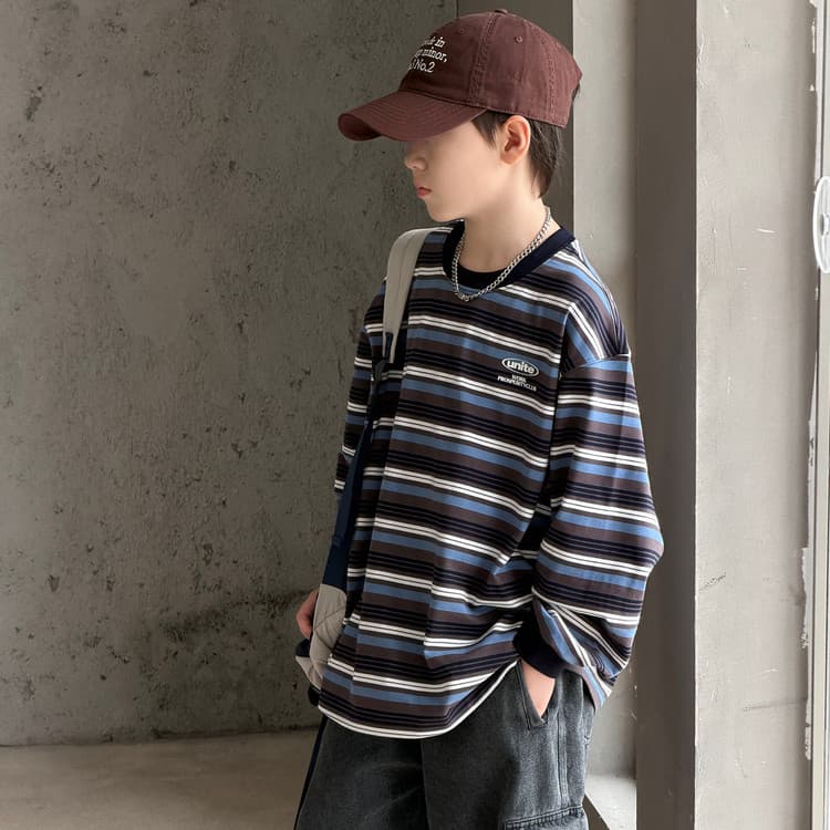 BOBBY ABLEY Серо-голубой Kids Толстовки - изображение 3