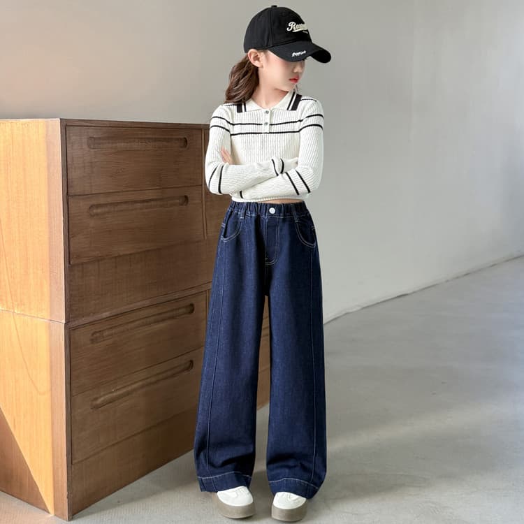 BOBBY ABLEY Однотонный Джинсы Kids Джинсы - изображение 6