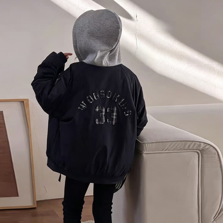 BOBBY ABLEY Темно-синий (с хлопковым волокном) Детские куртки - изображение 3