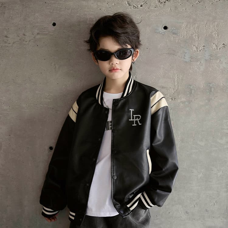 BOBBY ABLEY Черный Kids Куртки - изображение 4