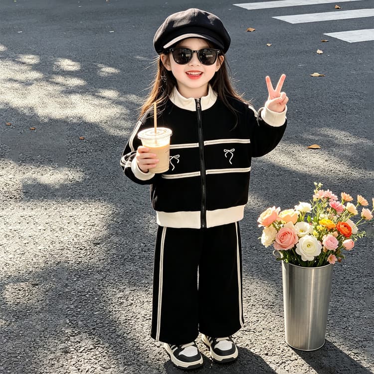 BOBBY ABLEY Черный Kids Повседневные спортивные костюмы Наборы - изображение 7