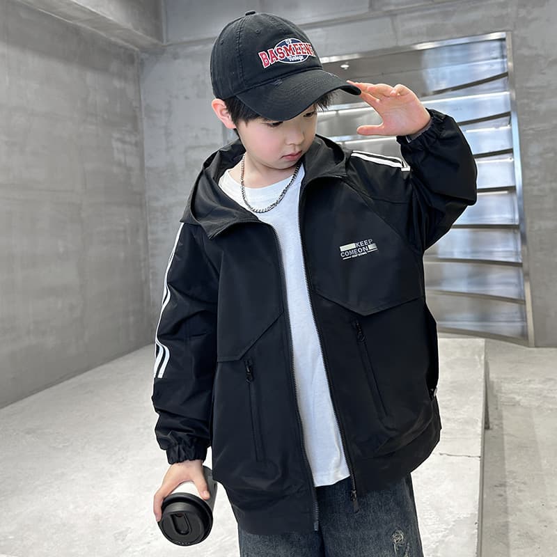 BOBBY ABLEY Черный Kids Куртки - изображение 2