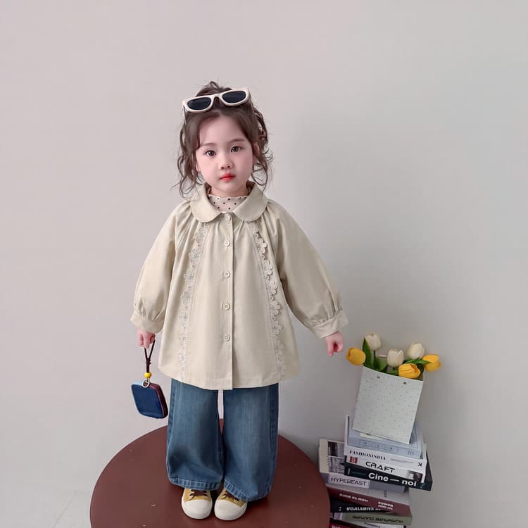 BOBBY ABLEY Хаки Kids Куртки - изображение 3