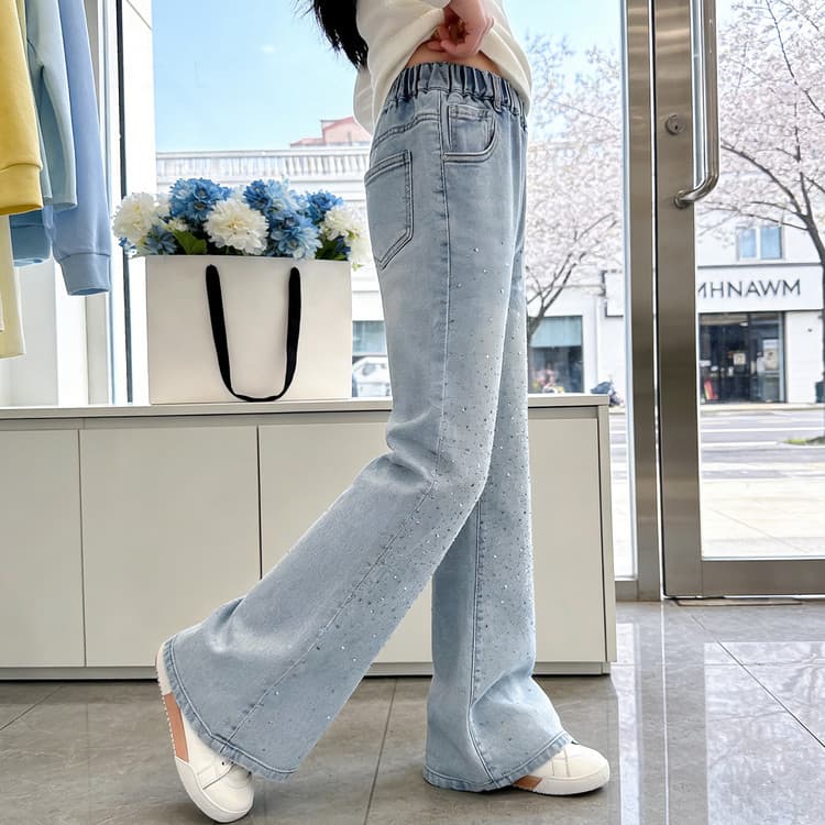 BOBBY ABLEY Синий Джинсы Kids Джинсы - изображение 3